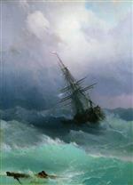 Ivan Aivazovsky  - Bilder Gemälde - The Storm