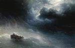 Ivan Aivazovsky  - Bilder Gemälde - The Stormy Sea