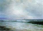 Ivan Aivazovsky  - Bilder Gemälde - The Surf