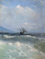 Ivan Aivazovsky  - Bilder Gemälde - The Waves