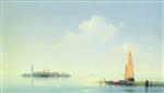 Ivan Aivazovsky  - Bilder Gemälde - Venetian Lagoon