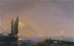 Ivan Aivazovsky  - Bilder Gemälde - View in Crimea