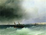 Ivan Aivazovsky  - Bilder Gemälde - View of Odessa