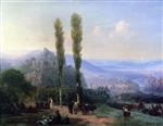 Ivan Aivazovsky  - Bilder Gemälde - View of Tiflis