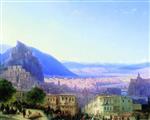 Ivan Aivazovsky  - Bilder Gemälde - View of Tiflis