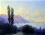 Ivan Aivazovsky  - Bilder Gemälde - View of Yalta