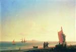Ivan Aivazovsky  - Bilder Gemälde - View on Capri
