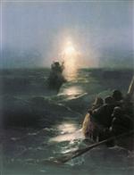 Ivan Aivazovsky  - Bilder Gemälde - Walking on the Water