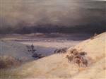Ivan Aivazovsky  - Bilder Gemälde - Winter