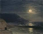 Ivan Aivazovsky  - Bilder Gemälde - Yalta at Night