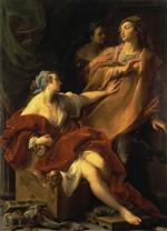 Pompeo Girolamo Batoni - Bilder Gemälde - Allegory of Voluptuousness