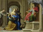 Pompeo Girolamo Batoni - Bilder Gemälde - Esther before Ahasuerus