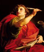 Pompeo Girolamo Batoni - paintings - God and the Twelve Apostles - Saint John the Evangelis 7