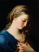 Pompeo Girolamo Batoni - Bilder Gemälde - Madonna of the Annunciation
