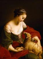 Pompeo Girolamo Batoni - Bilder Gemälde - Meekness