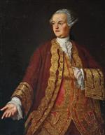 Pompeo Girolamo Batoni - Bilder Gemälde - Portrait of a Gentleman