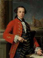 Pompeo Girolamo Batoni  - Bilder Gemälde - Portrait of a Gentleman