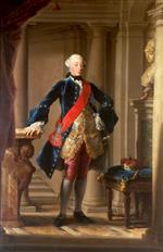 Pompeo Girolamo Batoni  - Bilder Gemälde - Portrait of Charles Eugene, Duke of Württemberg