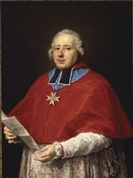 Pompeo Girolamo Batoni  - Bilder Gemälde - Portrait of Etienne-René, Cardinal Potier de Gesvres