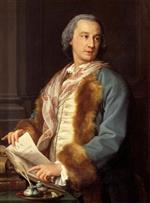 Pompeo Girolamo Batoni  - Bilder Gemälde - Portrait of Francesco Benaglio