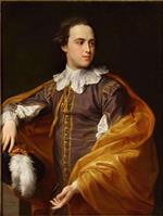 Pompeo Girolamo Batoni  - Bilder Gemälde - Portrait of Sir Charles Watson