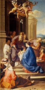 Pompeo Girolamo Batoni  - Bilder Gemälde - Presentation in the Temple