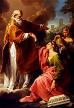 Pompeo Girolamo Batoni  - Bilder Gemälde - San Marino Raises the Republic