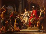 Pompeo Girolamo Batoni  - Bilder Gemälde - The Continence of Scipio
