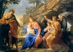 Pompeo Girolamo Batoni  - Bilder Gemälde - The Rest on the Flight into Egypt