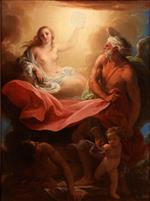 Pompeo Girolamo Batoni  - Bilder Gemälde - Time Revealing Truth