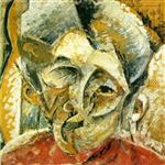 Umberto Boccioni - Bilder Gemälde - Dynamism of a Woman's Head