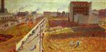 Umberto Boccioni - Bilder Gemälde - Fabriken in Porta Romana