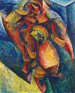 Umberto Boccioni - Bilder Gemälde - Human body