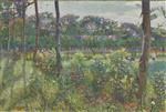 Umberto Boccioni - Bilder Gemälde - Lombard Countryside