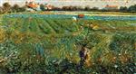 Umberto Boccioni - Bilder Gemälde - Lombardische Landschaft