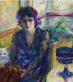 Umberto Boccioni  - Bilder Gemälde - Signora Cragnolini Fanna