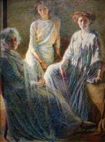Umberto Boccioni  - Bilder Gemälde - Three Women