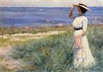 Paul Gustave Fischer  - Bilder Gemälde - Looking out to Sea