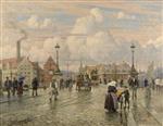 Paul Gustave Fischer  - Bilder Gemälde - Ved Knippelsbro da jeg var dreng
