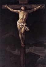 Jacques Louis David - paintings - Christus am Kreuz