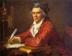 Jacques Louis David - Peintures - Portrait d'Alphonse Leroy