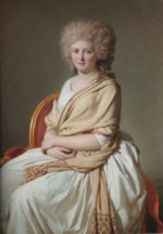 Jacques Louis David - Bilder Gemälde - Portrait von Anne Marie Louise Thelusson