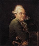 jacques louis david - Bilder Gemälde - Portrait von Francois Buron