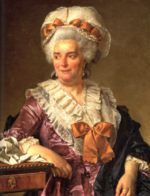 Jacques Louis David - Bilder Gemälde - Portrait von Genevieve Jacqueline Pecoul