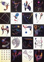 Wassily Kandinsky - Bilder Gemälde - 4 x 5 = 20