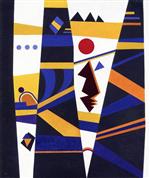 Wassily Kandinsky - Bilder Gemälde - Binding