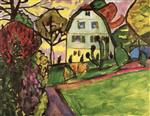 Wassily Kandinsky  - Bilder Gemälde - Country House