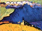 Wassily Kandinsky  - Bilder Gemälde - Dunaberg