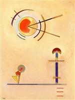 Wassily Kandinsky  - Bilder Gemälde - Flat