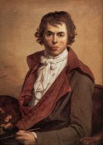 Jacques Louis David - Bilder Gemälde - Selbstportrait